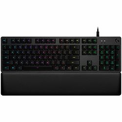 LOGITECH G513 CARBON LIGHTSYNC RGB Mechanical Gaming Keyboard, GX Brown-CARBON-US INTL-USB-INTNL-TACTILE