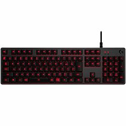 LOGITECH G413 SE Corded Mechanical Gaming Keyboard - BLACK - US INTL - USB - TACTILE