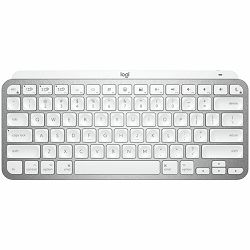 LOGITECH MX Keys Mini For Mac Minimalist Wireless Illuminated Keyboard - PALE GREY - US INTL - BT - EMEA