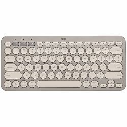 LOGITECH K380 Multi-Device Bluetooth Keyboard - SAND - US INTL - BT - INTNL