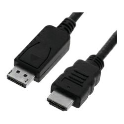 Roline VALUE DisplayPort kabel v1.1, DP(M) - HDMI(M)-TV, 3.0m