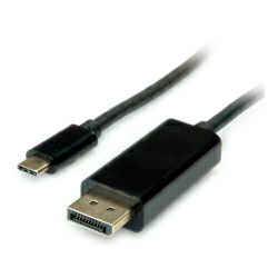 Roline VALUE USB3.1 USB-C - DP kabel, M/M, 1.0m