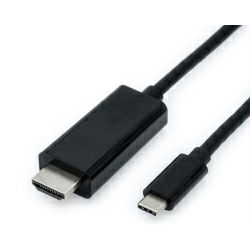 Roline VALUE USB3.1 USB-C - HDMI kabel, M/M, 2.0m