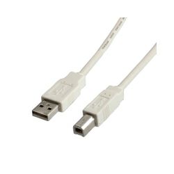 Roline VALUE USB2.0 kabel TIP A-B M/M, 3.0m