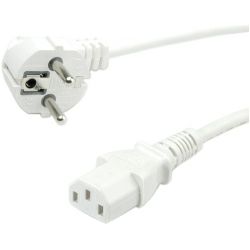 Roline VALUE naponski kabel, ravni IEC 320-C13 konektor, bijeli, 1.8m
