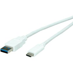 Roline VALUE USB3.1 kabel, A-C, M/M, 1.0m