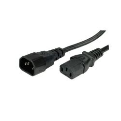 Roline VALUE naponski kabel PC-Monitor, crni, 1.0m