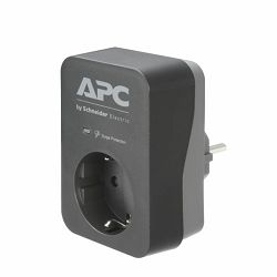 APC Essential SurgeArrest 1 Outlet Black 230V Germany