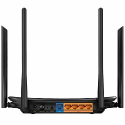 AC1200 Dual-Band Wi-Fi Router, 867Mbps at 5GHz + 300Mbps at 2.4GHz,  5 Gigabit Ports, 4  antennas, Beamforming, MU-MIMO,  IPTV, Access Point Mode, VPN Server, IPv6 Ready, Tether App