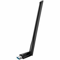 AC1300 High Gain Wireless Dual Band USB Adapter, 867 Mbps on 5 GHz, 400 Mbps on 2.4 GHz, MU-MIMO, High Gain Antenna, USB 3.0