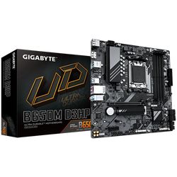 GIGABYTE Mainboard Desktop B650M D3HP (AM5, 4xDDR5, 1xHDMI, 2xDP, 2.5GbE LAN, mATX, Retail)