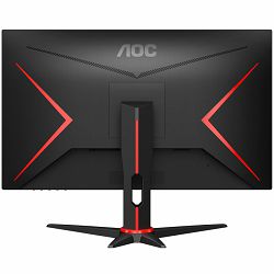 AOC Monitor LED C32G2ZE 32” Gaming Curved 240Hz (31.5“, 16:9, 1920x1080, VA, Antiglare + 3H, 240Hz, 300 cd/m², 4000:1, 1 ms, 2xHDMI, DP, Tilt, Frameless) Black-Red, 3y