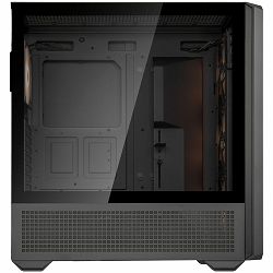 COUGAR | MX600 Black | PC Case | Mid Tower / Mesh Front Panel / 3 x 140mm + 1 x 120mm Fans / Transparent Left Panel