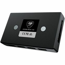 Cougar I Core Box v.3 I 3MCOBXV3.0001 I ARGB PWM Fan Controller I 6 outputs of fan controlling / 6 outputs of ARGB lights / ARGB SYNC with Motherboard