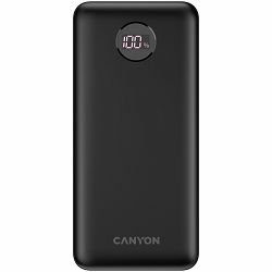 CANYON  PB-2002 Power bank 20000mAh Li-poly battery, Input Type-C 5V3A,9V2A,18W  , Output Type-C：5V3A,9V2.2A,12V1.5A,20W, Output USBA1/USBA2：5V3A,5V/4.5A,4.5V/5A,9V2A,12V1.5A,22.5W147.5*69*28.6mm, 0.4