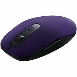 Canyon 2 in 1 Wireless optical mouse with 6 buttons, DPI 800/1000/1200/1500, 2 mode(BT/ 2.4GHz), Battery AA*1pcs, Violet, silent switch for right/left keys, 65.4*112.25*32.3mm, 0.092kg