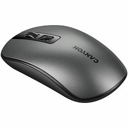 2.4GHz Wireless Rechargeable Mouse with Pixart sensor, 4keys, Silent switch for right/left keys,DPI: 800/1200/1600, Max. usage 50 hours for one time full charged, 300mAh Li-poly battery, Dark grey, ca