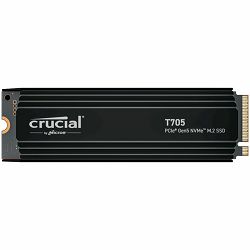 Crucial T705 1TB PCIe Gen5 NVMe M.2 SSD with heatsink, EAN: 649528940278