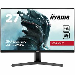 iiyama G-Master G2770HSU-B1 27" Fast (FLC) IPS LCD,165Hz, 0.8ms, FreeSync™ Premium, Full HD 1920x1080, 250 cd/m2 Brightness, 1 x HDMI