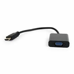 Gembird HDMI to VGA adapter cable, single port, black