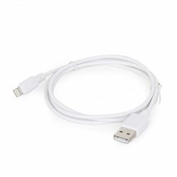 Gembird USB to 8 pin Lightning sync and charging cable, white, 2 m