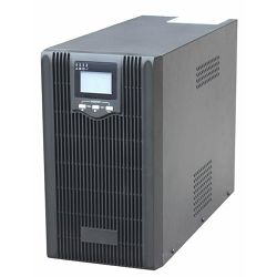 Gembird 3000VA pure sine wave UPS, LCD display, USB, black