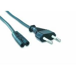 Gembird Power cord 1,8m EU input 2 pin plug