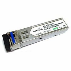 MaxLink 1.25G SFP optical module, WDM(BiDi) Tx1310 (LC,SM)-20km