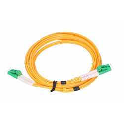 NFO Patch cord, LC APC-LC APC, Singlemode 9 125, G.657A2, 2mm, LSZH, Duplex, 5m