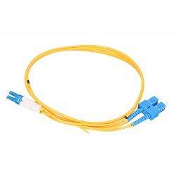 NFO Patch cord, SC UPC-LC UPC, Singlemode 9 125, G.657A1, duplex, 1m