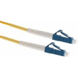 NFO Patch cord, LC UPC-LC UPC, Singlemode 9 125, simplex, 1m