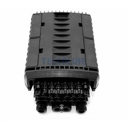 NFO Splice Closure, 4 inputs, 24 outputs, Wall and pole mount