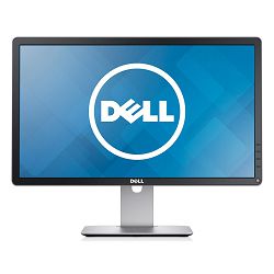 LCD Dell 22" P2214H; black/silver;1920x1080, 1000:1, 250 cd/m2, VGA, DVI, DisplayPort, USB Hub, AG