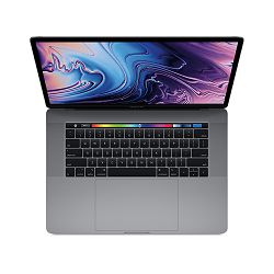 Apple MacBook Pro 15-inch 2018; Core i7 8750H 2.2GHz/16GB RAM/256GB SSD PCIe/batteryCARE+;WiFi/BT/FP/webcam/Radeon Pro 555X 4GB/15.4(2880x1800)Retina/backlit kb/TouchBar/Mac OS