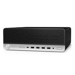 HP ProDesk 600 G4 SFF; Core i3 8100 3.6GHz/8GB RAM/256GB SSD PCIe;DVD-RW/Intel UHD Graphics/Win 11 Pro 64-bit