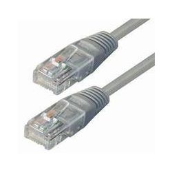 NaviaTec Cat5e UTP Patch Cable 0,25m grey
