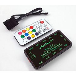 NaviaTec RGB Computer Fan Controller with Remote Control