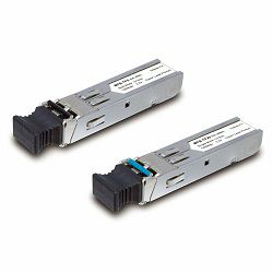 Planet Industrial 100Mbps SFP (LC, SM)-20km fiber module (-40 to 75C)