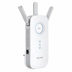 AC1750 Dual Band Wireless Wall Plugged Range Extender, Qualcomm, 1300Mbps at 5Ghz + 450Mbps at 2.4Ghz, 802.11ac/a/b/g/n, 1 10/100/1000M LAN, Ranger Extender button, Range extender mode，with 3 fixed An