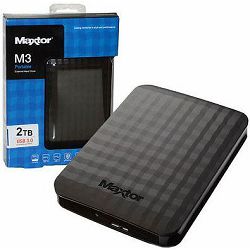 Maxtor M3 2TB, USB3.0, black