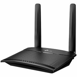TP-Link TL-MR100 300Mbps Wireless N 4G LTE Router,build-in 4G LTE modem D:150Mbps,U:50Mbps,300 Mbps on 2.4 GHz, 1x10/100 LAN/WAN+ 1x10/100 LAN, 2xDetachable External 4G LTE Antennas, Wi-Fi router mode