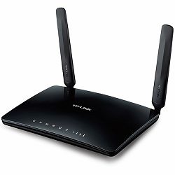 TP-LINK 300Mbps Wireless N 4G LTE Router with 4G LTE modem, LTE-FDD/LTE-TDD/DC-HSPA+/HSPA+/HSPA/UMTS/EDGE/GPRS/GSM, 3x10/100Mbps LAN ports, 1x10/100Mbps LAN/WAN port, 300Mbps / 2.4GHz, 802.11b/g/n, 2 