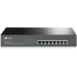 TP-Link 8-port Gigabit PoE+ preklopnik (Switch), 8×10/100/1000M RJ45 PoE ports, 802.3af/at, metalno kućište, 1U 13" (126W)