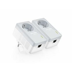 TP-Link 600Mbps Powerline Adapter Kit with AC Pass Through