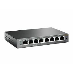 TP-Link 8-Port GbE RJ45 with 4x 802.3af PoE ports Easy Smart Switch