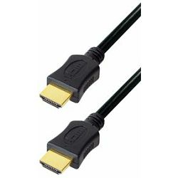 Transmedia HDMI cable with Ethernet 1,5m gold plugs