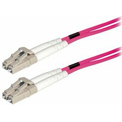 Transmedia Fibre optic MM OM4 Duplex Patch cable LC-LC 1m