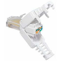 Transmedia Tool-less RJ 45 plug