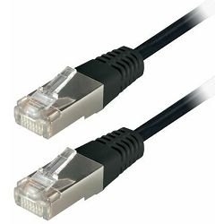 Transmedia S-FTP Cat5E Patch Cable, 1,25m, Black