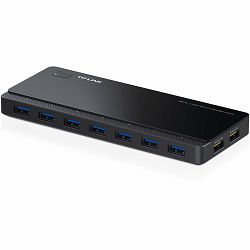 7 ports USB 3.0 Hub with 2 power charge ports (2.4A Max), Desktop, a 12V/4A power adapter included